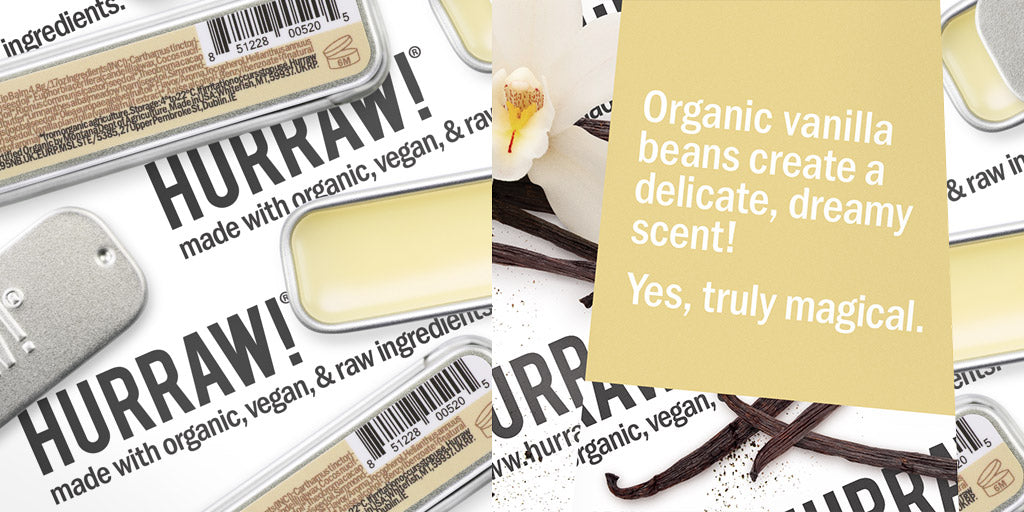 Hurraw! Vanilla Bean Lip Balm