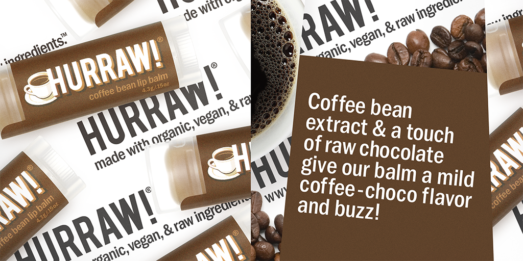 Hurraw! Coffee Bean Lip Balm