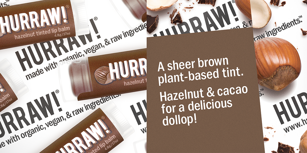 Hurraw! Hazelnut Tinted Lip Balm