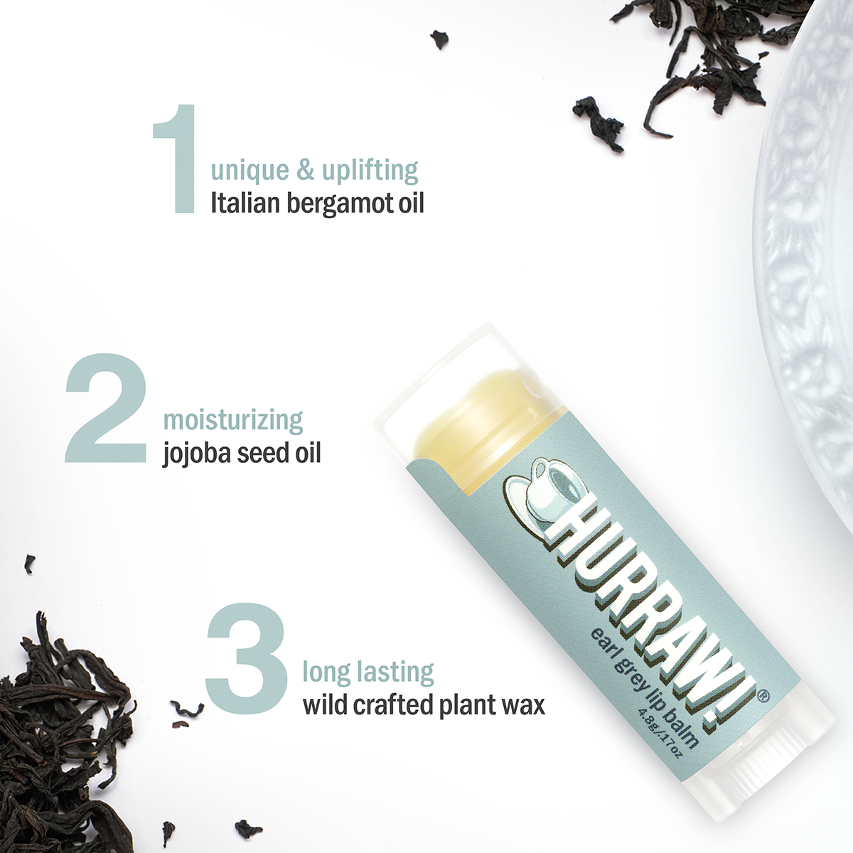 Earl Grey Lip Balm