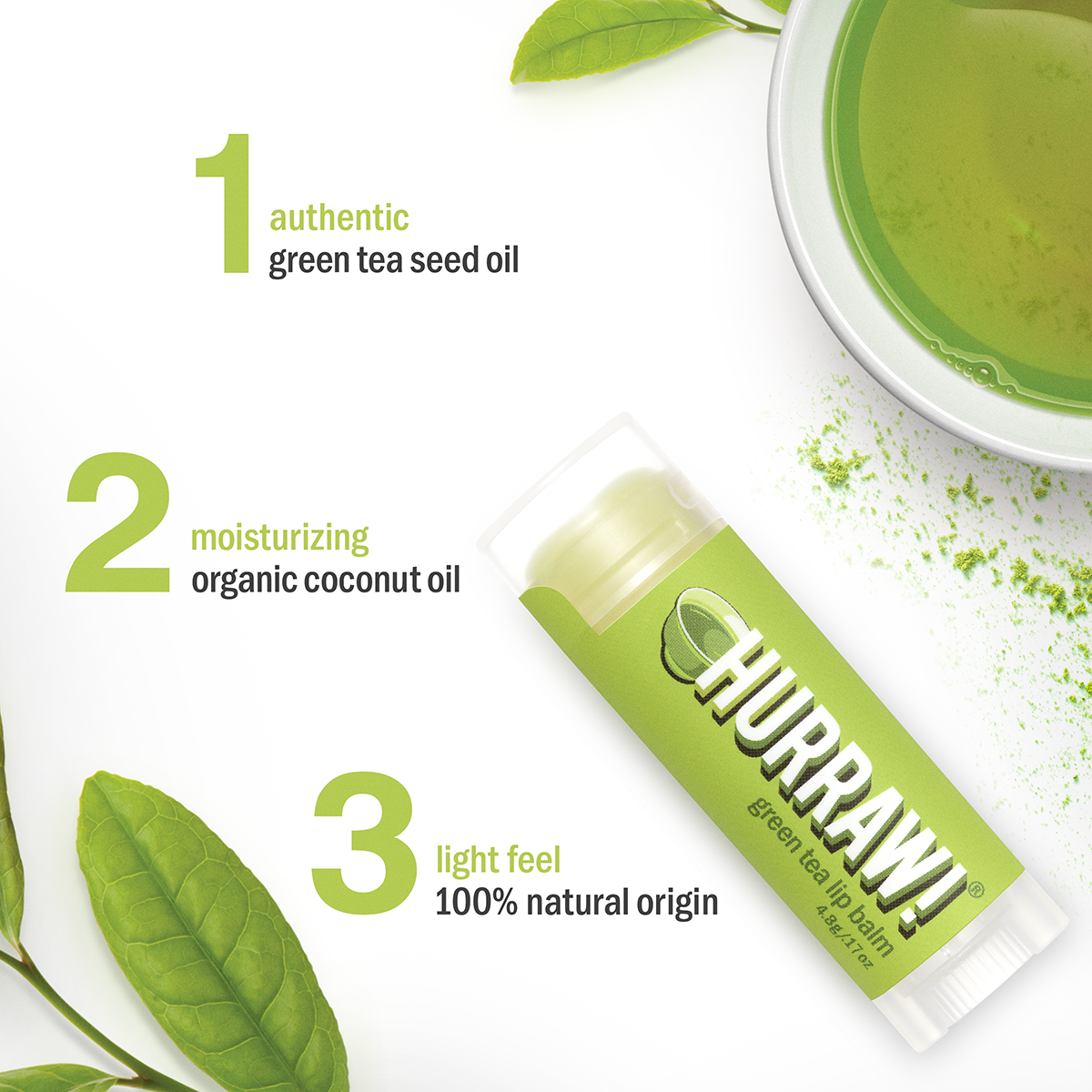 Green Tea Lip Balm